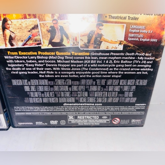 Ravenwolf Towers & Hell Ride Cult Horror DVD Movies - Picture 5 of 8